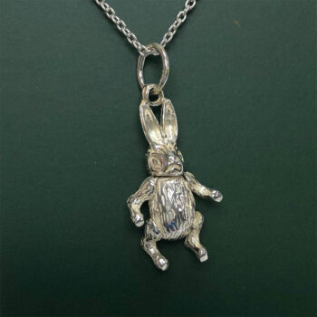 Sterling Silver Rabbit Pendant